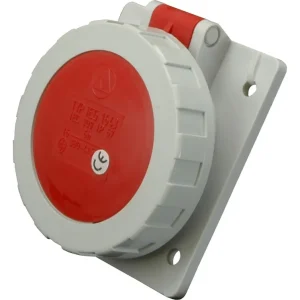 Zásuvka IEG 3253 32A/5P 400V vestavná šikmá IP67 Výprodej