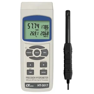 Vysoce Kvalitní vlhkoměr LUTRON HT-3017