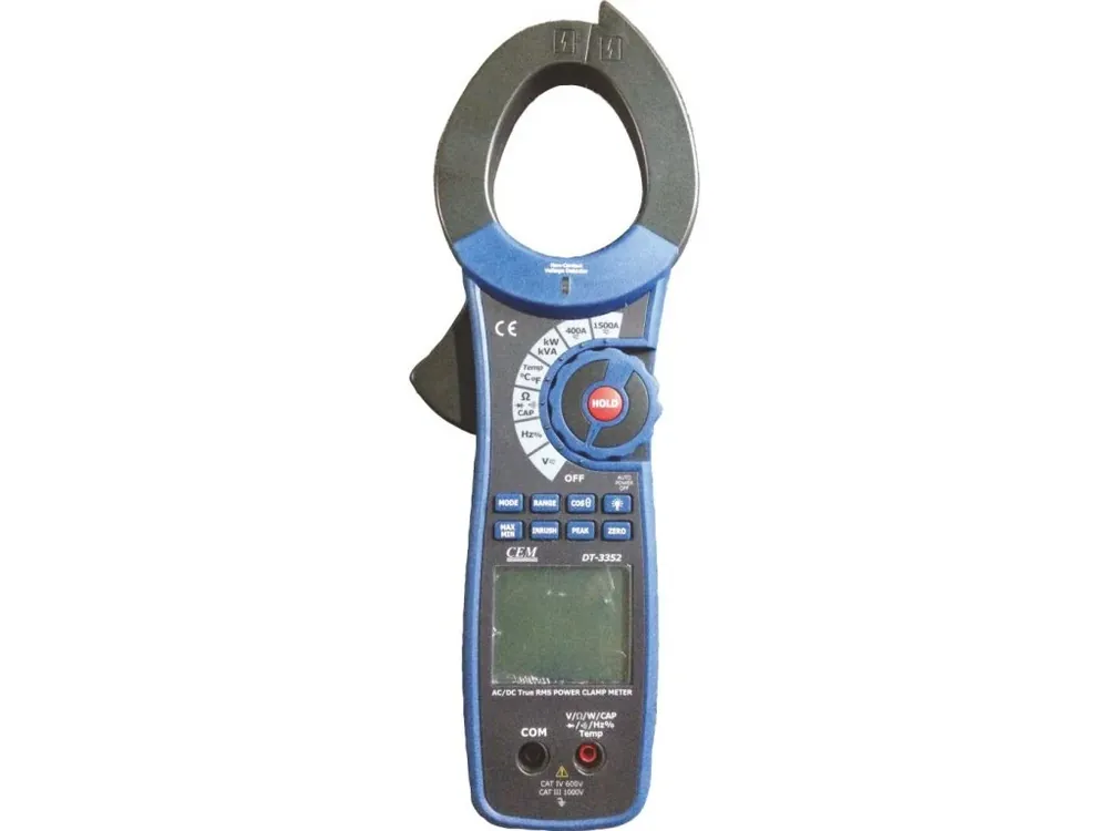Originální klešťový wattmetr CEM DT-3352