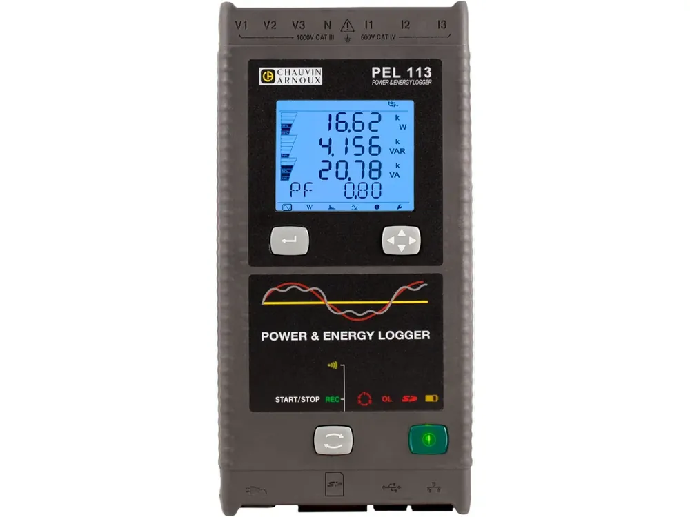 záznamník kvality elektrické energie PEL 113 + 3x MA194-350 Poslední Šance
