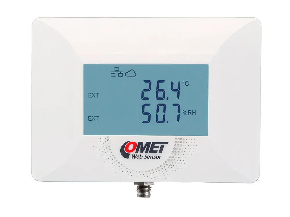Vysoce Kvalitní COMET TA3611 – snímač pro digitální sondu T/RH nebo CO2 s Eth. výstupem a PoE