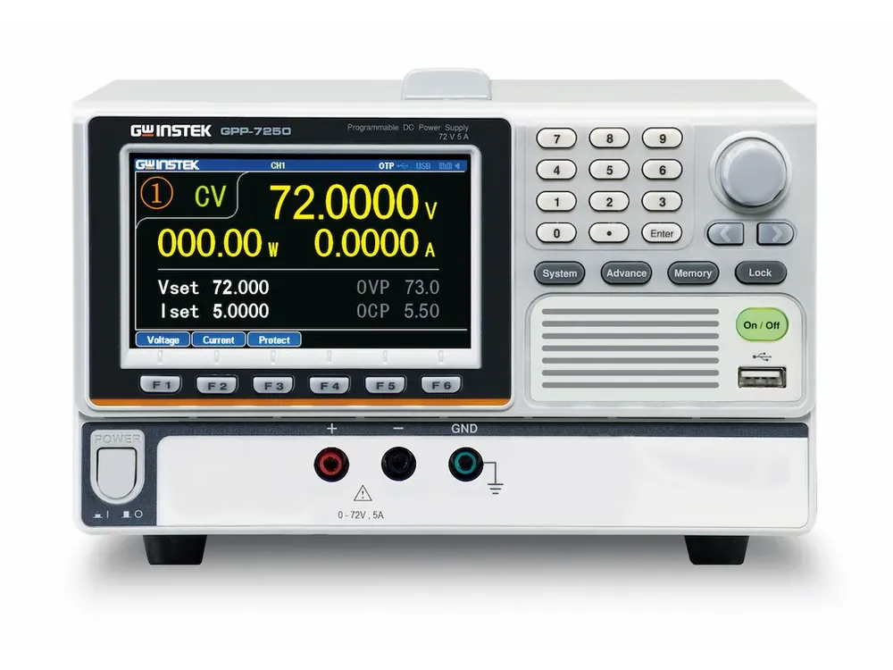 DC napájecí zdroj GW Instek GPP-7250L Ověřený