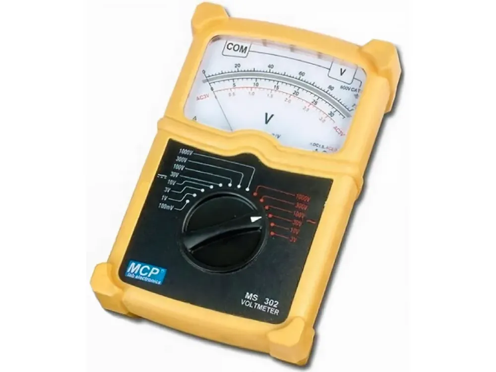 analogový voltmetr MCP MS-302 AC/DC Jen Po Omezenou Doba