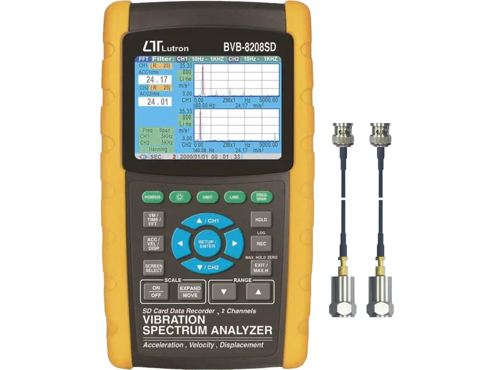 Aktuální analyzátor vibrací LUTRON BVB-8208SD