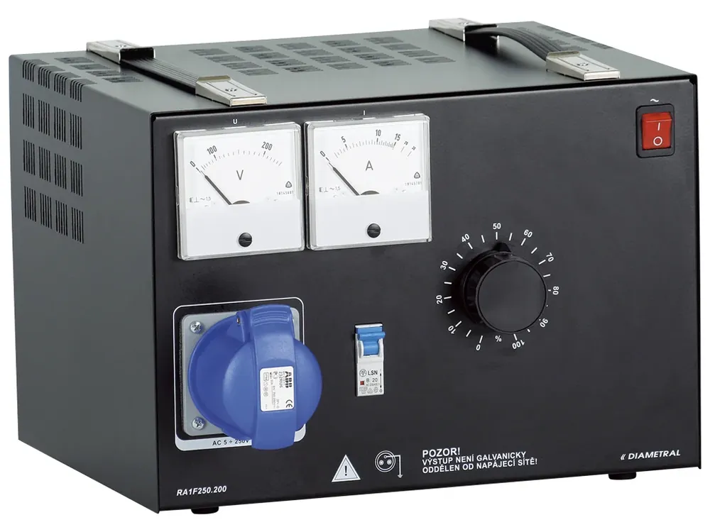 autotransformátor DIAMETRAL RA1F250.200 Nízká Cena