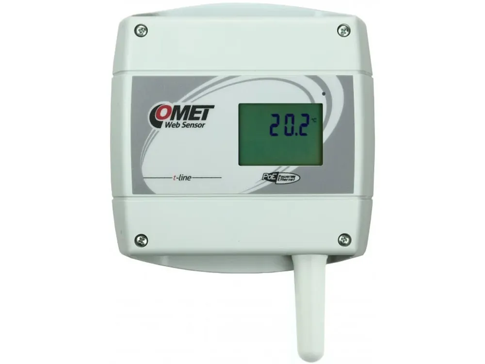 Ověřený COMET T0610 s PoE - teploměr s výstupem Ethernet