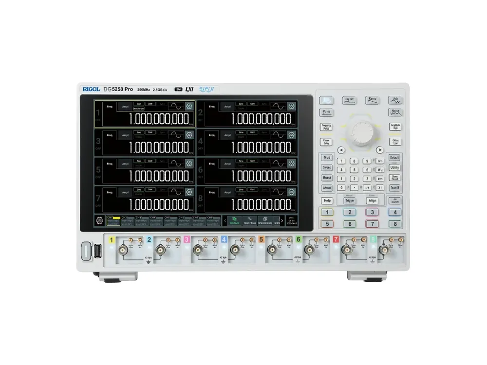 generátor RIGOL DG5258 Pro Aktuální
