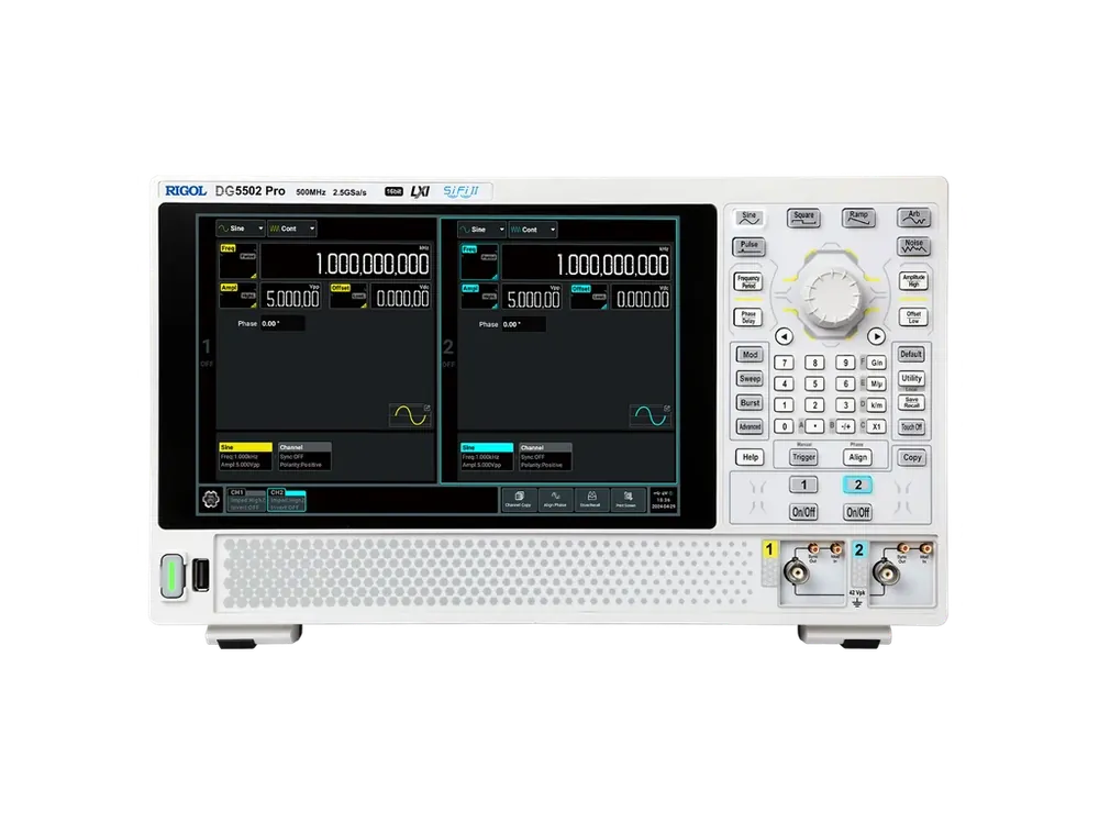 generátor RIGOL DG5502 Pro Must-Have