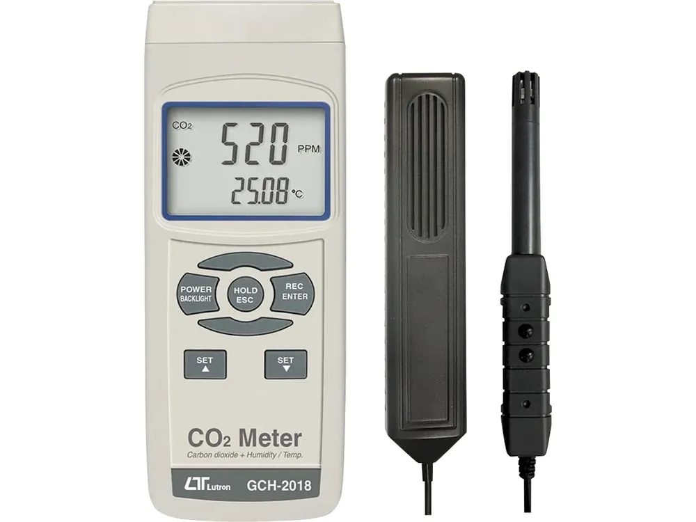 měřič CO2 s vlhkoměrem GCH-2018 Super Cena