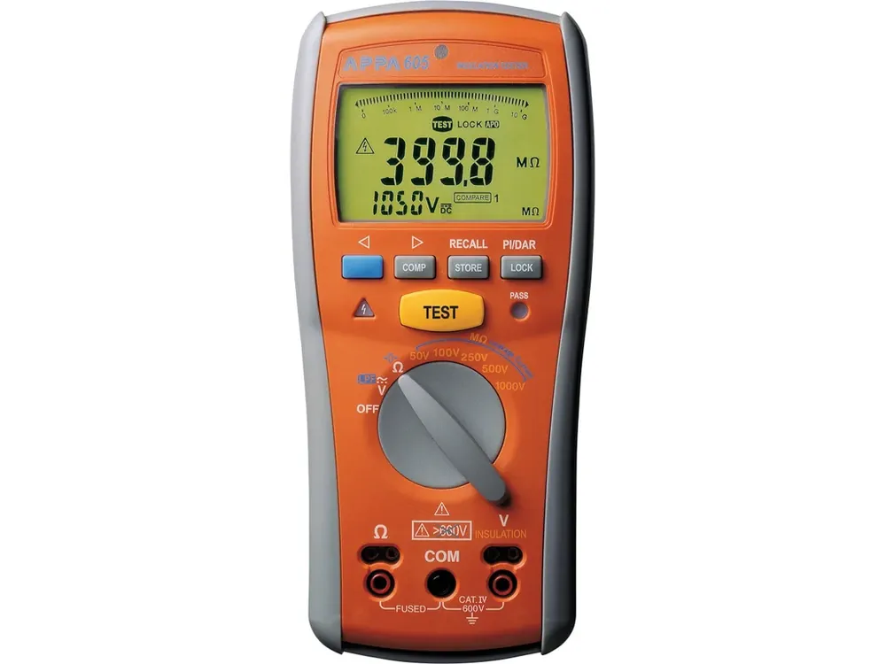 měřič izolace s multimetrem APPA 605 Akční Nabídka