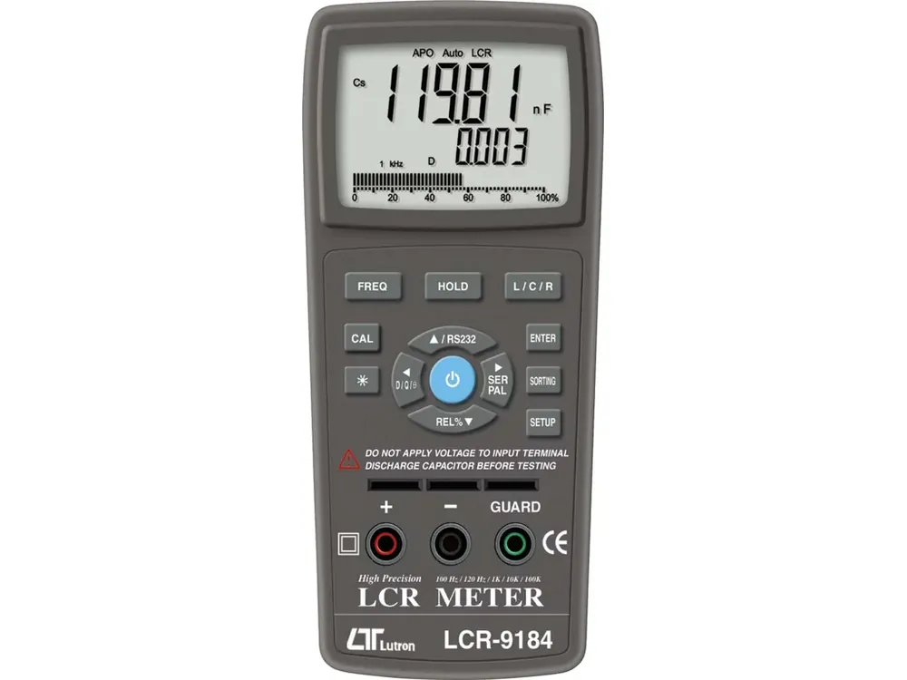 Ihned K Objednání měřič LUTRON LCR-9184