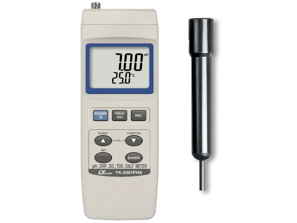 měřič vodivosti / pH / kyslíku LUTRON YK-2001PHA Aktuální
