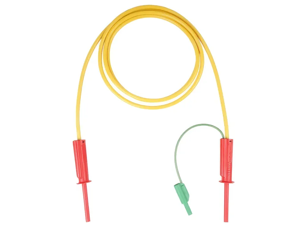 Vrácení Zdarma Metrel A 1807, stíněný kabel červený, 3 m