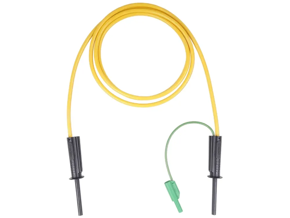 Metrel A 1808, stíněný kabel černý, 3 m Nízká Cena