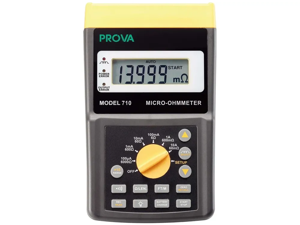 Autentický mikroohmmetr PROVA 710