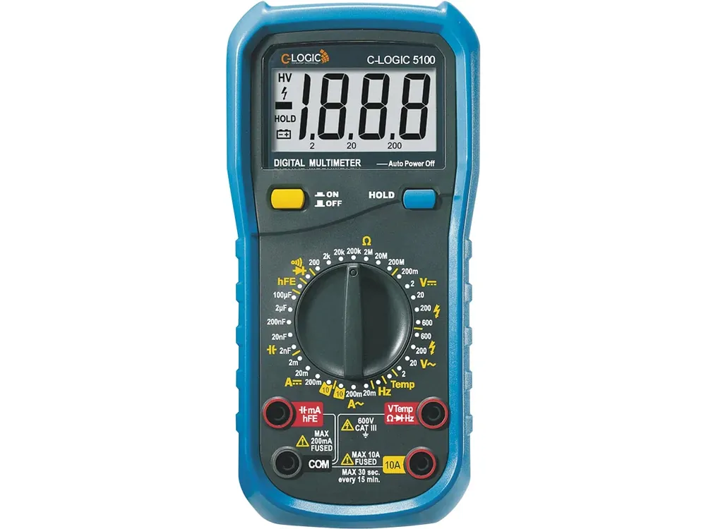 Cenově Výhodný multimetr C-LOGIC 5100
