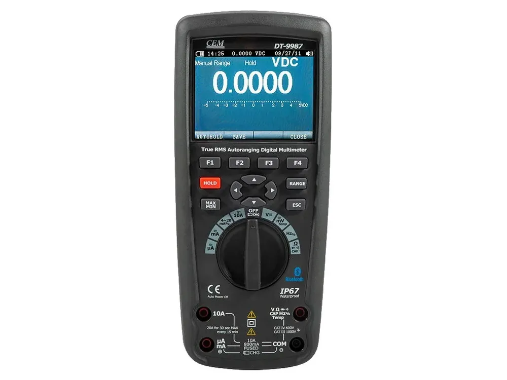 Levný multimetr CEM DT-9987