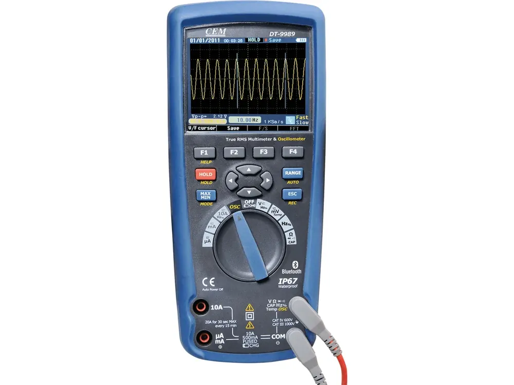 multimetr s osciloskopem CEM DT-9989 Akční Cena