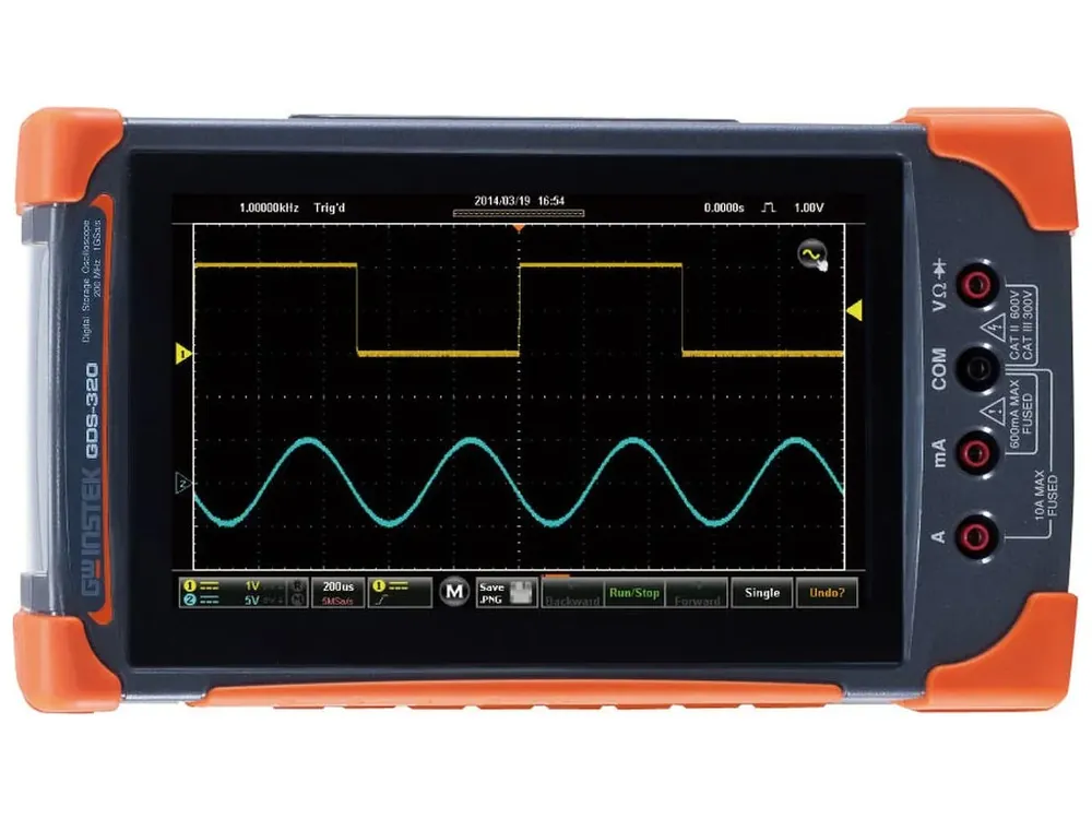 osciloskop GW Instek GDS-210 Aktuální