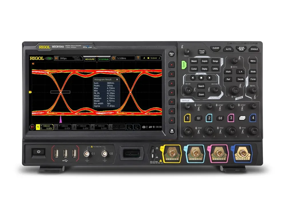 osciloskop RIGOL MSO8154A Autentický