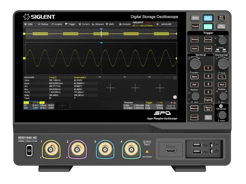 osciloskop Siglent SDS1104X HD Super Cena