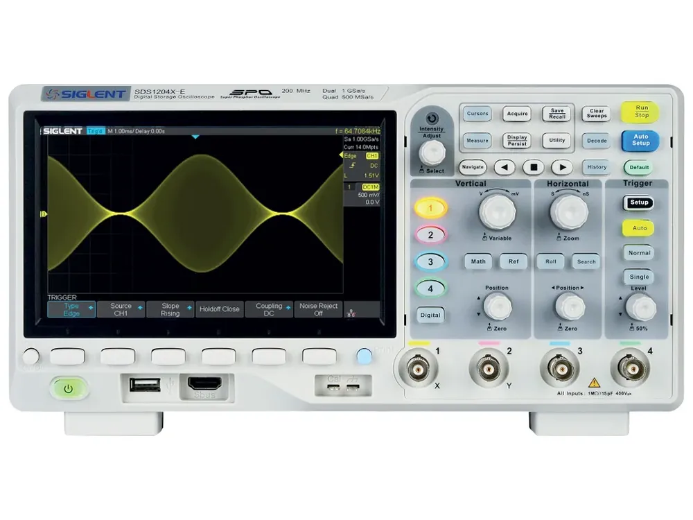 osciloskop Siglent SDS1204X-E Jen Po Omezenou Doba