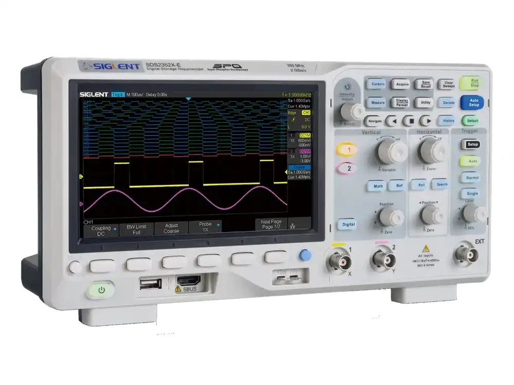 osciloskop Siglent SDS2202X-E Nová Kolekce