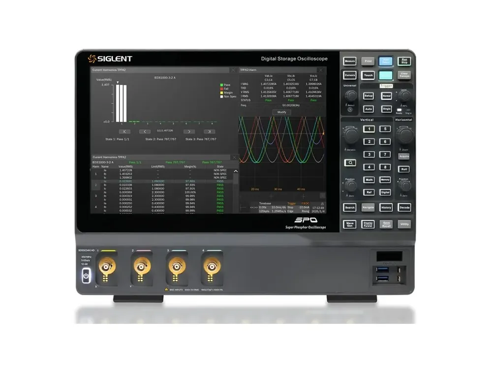 Autentický osciloskop SIGLENT SDS5104X HD