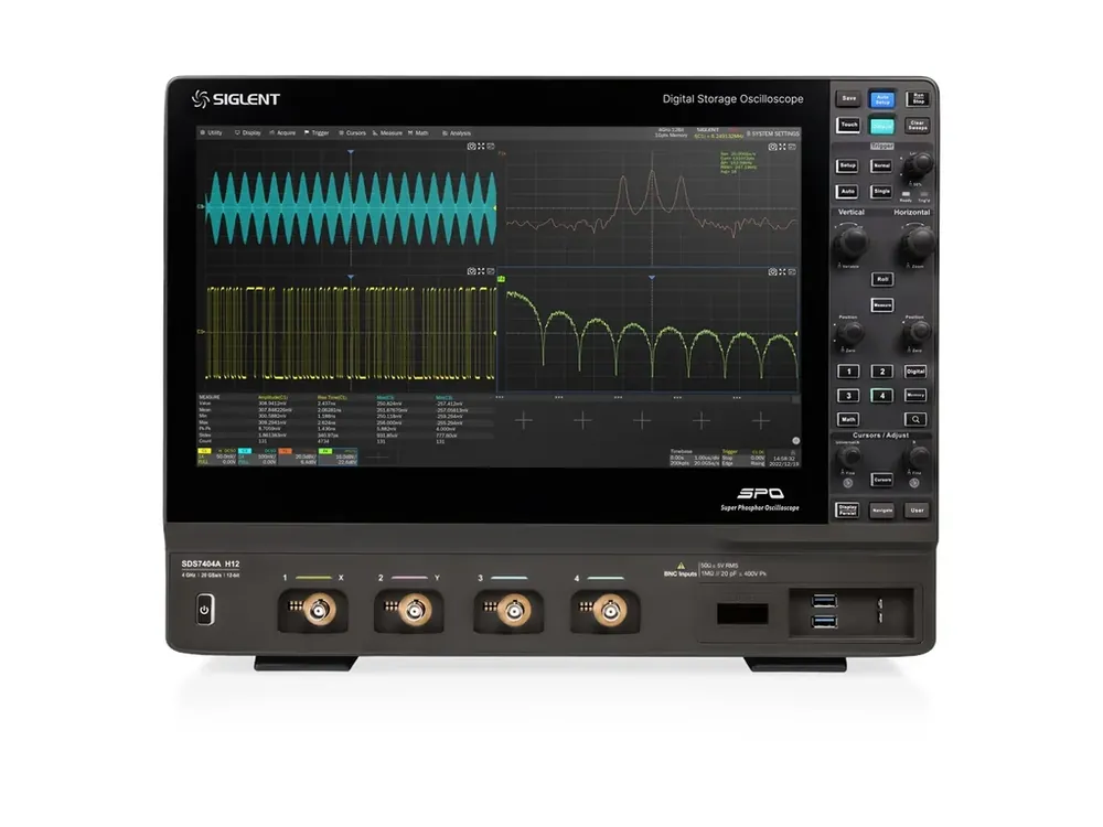 Vrácení Zdarma osciloskop SIGLENT SDS7404A H12