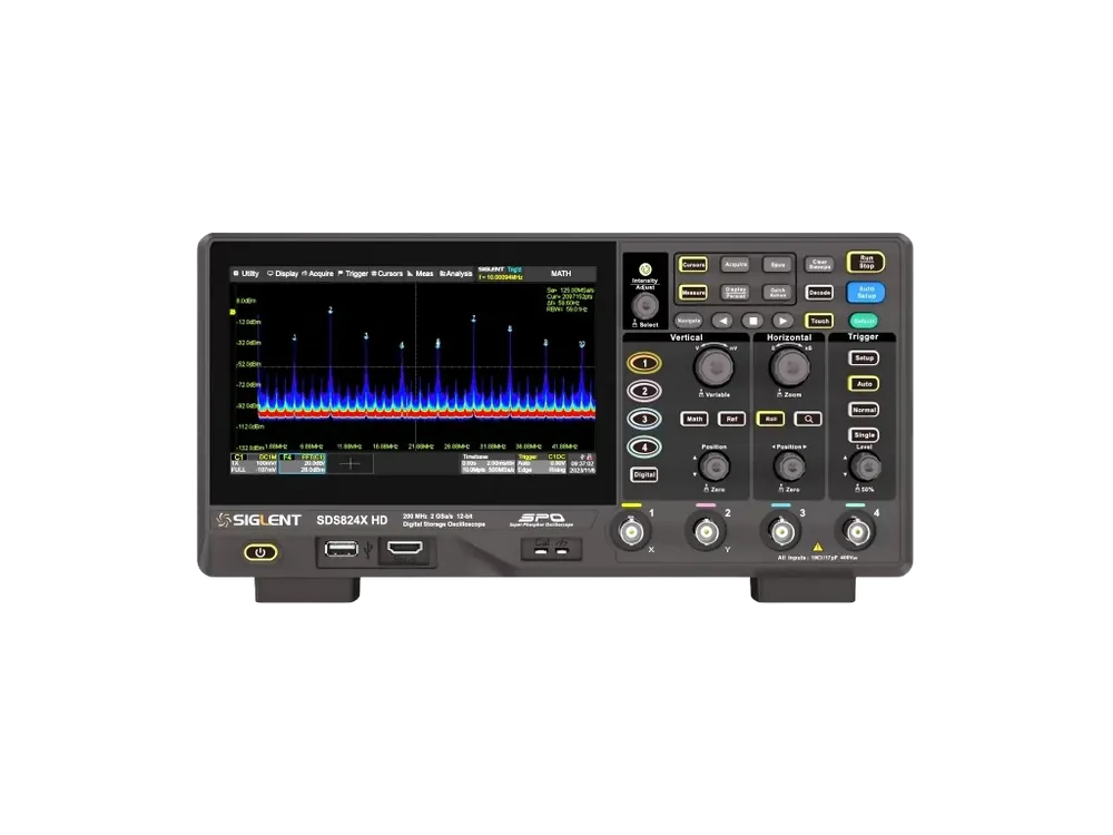 osciloskop Siglent SDS824X HD Vysoce Kvalitní