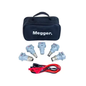 Bezpečná Platba sada adaptérů pro lampy Megger LA-Kit (Lamp Adaptor Kit 1014-833)