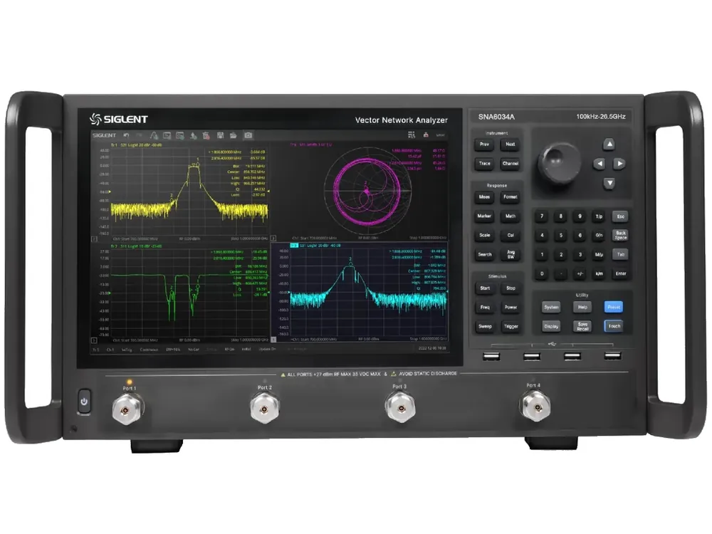 vektorový síťový analyzátor SIGLENT SNA6034A Must-Have