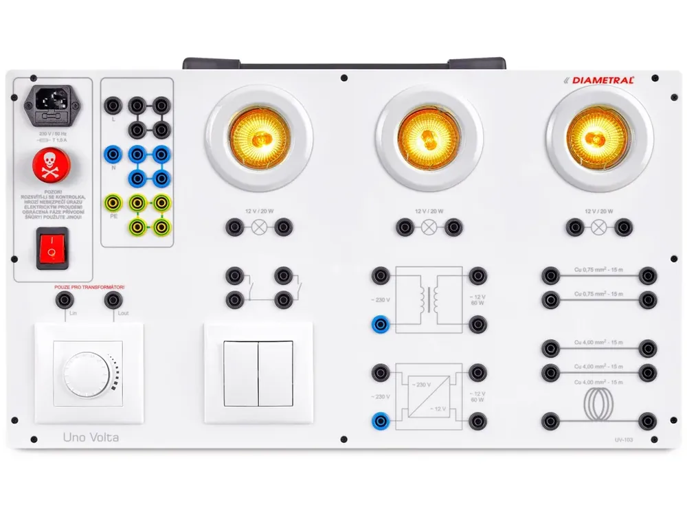 Tovární Cena výukový panel Uno Volta UV-103