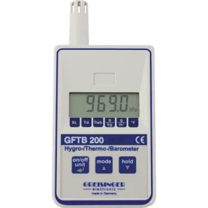 Levný teploměr, vlhkoměr, barometr GFTB 200 (600161)