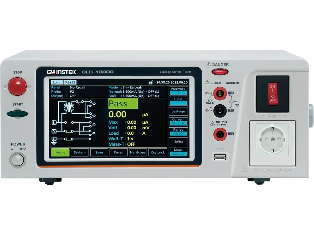 tester svodového proudu GW Instek GLC-10000 Vrácení Zdarma