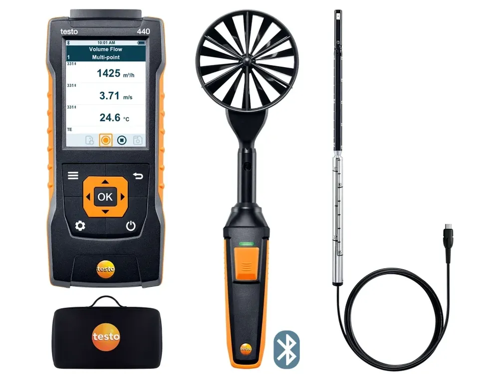 Novinka testo 440 0563 4406 Kombinovaná sada 1 - pro proudění s BT