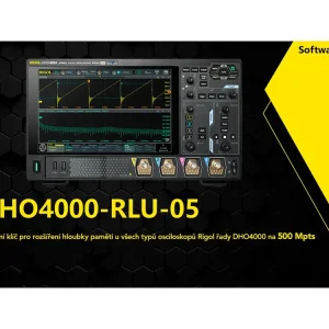 Akce SW klíč RIGOL DHO4000-RLU-05 (rozšíření paměti 500 Mpts)