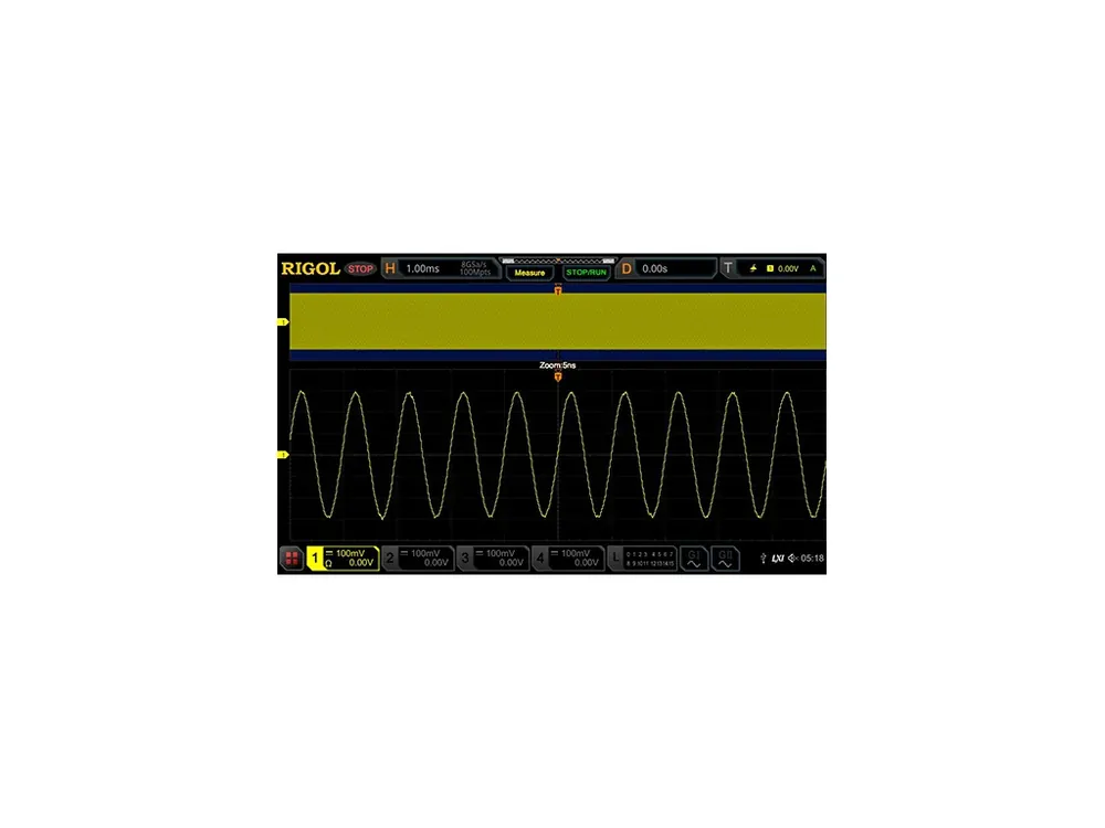Rychlé Dodání SW klíč RIGOL MSO5000-BW0T3 (BW update ze 70MHz na 350MHz)