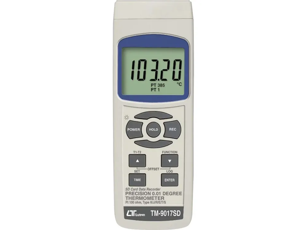 Oblíbený teploměr LUTRON TM-9017SD