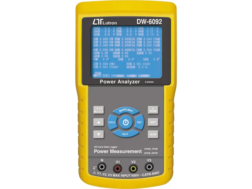 wattmetr a analyzátor LUTRON DW-6092 Nejlepší Volba