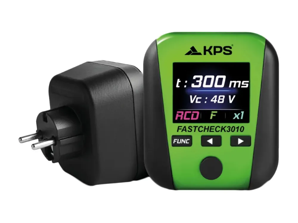 Autentický zásuvkový tester KPS FASTCHECK3010