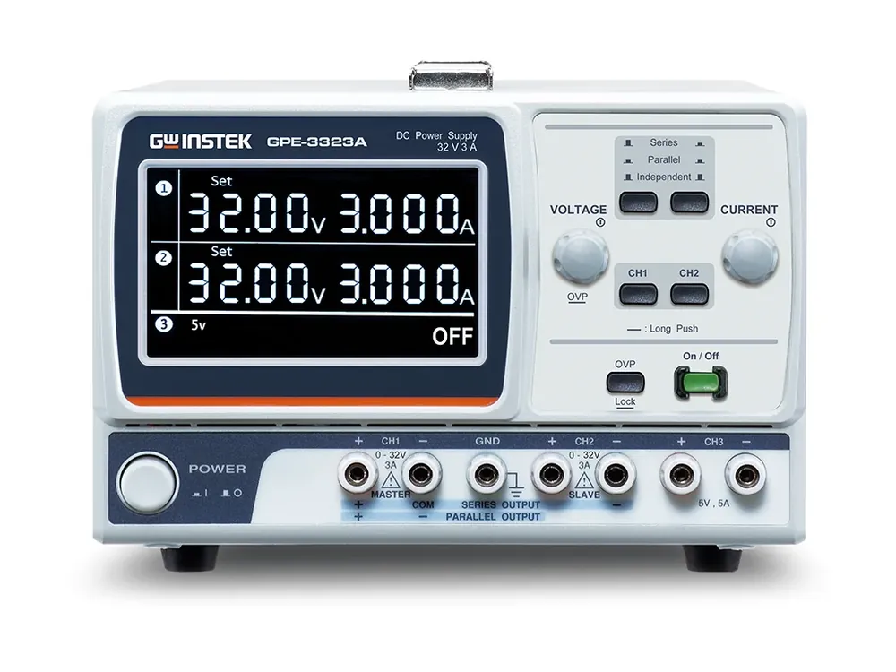 Aktuální zdroj GW Instek GPE-3323A