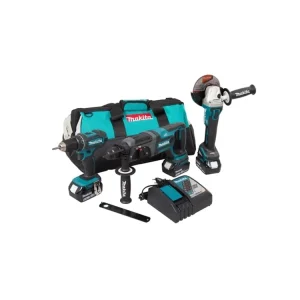 Nejlepší Volba Aku sada DGA504+DHR241+DDF482 Makita DLX3078TX1 3x 5,0Ah/18V