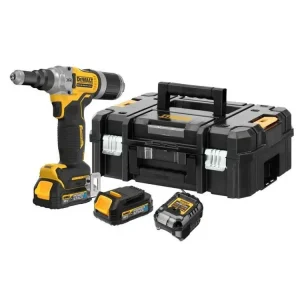 Expresní Doručení Aku nýtovačka pro nýty od 4,8 mm do 6,4 mm 18V 2x1,7Ah DeWALT DCF414E2GT