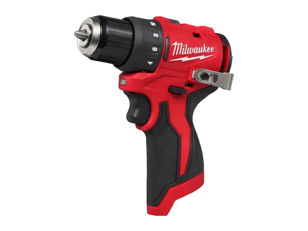 M12™ kompaktní bezuhlíkový šroubovák Milwaukee M12 BLDDRC-0 Zlevněný