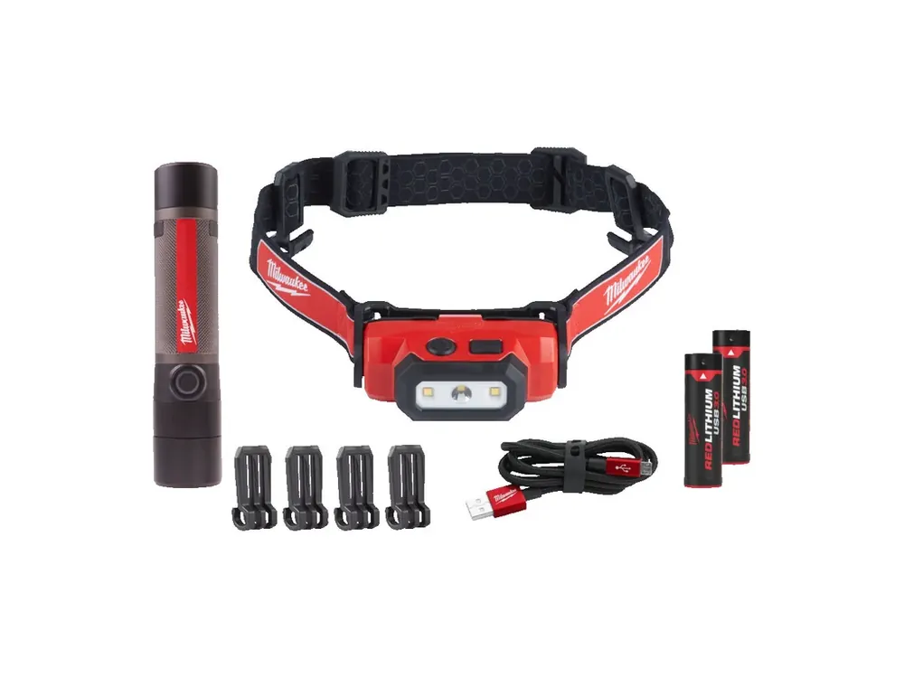 Sada osvětlení Milwaukee REDLITHIUM™ USB L4 FMHLLED-302 (4933492105) Poslední Šance