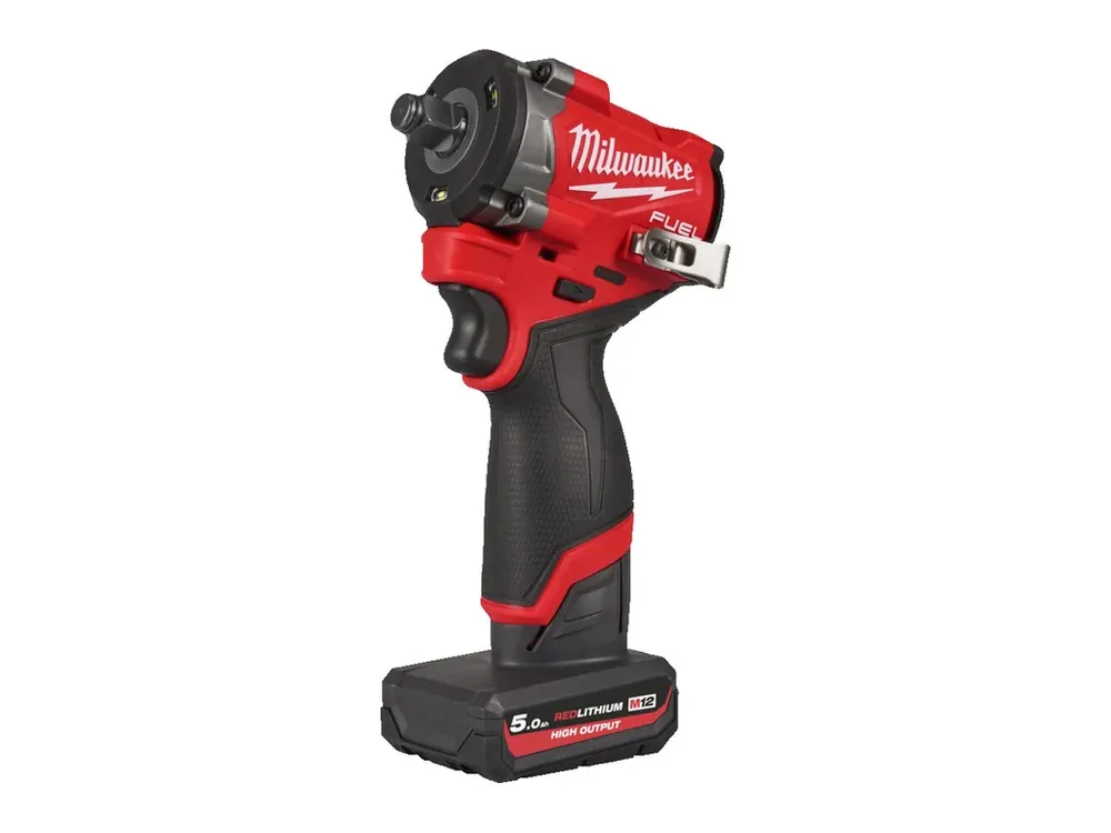 M12 FUEL™ 1/2" kompaktní rázový utahovák s pojistným kroužkem Milwaukee M12 FCIWF12G3-502X Super Cena