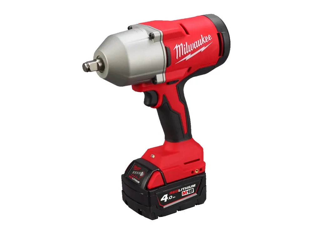M18™ ½″ bezuhlíkový rázový utahovák s pojistným kroužkem Milwaukee M18 BLHIWF12-502X Pouze Dnes