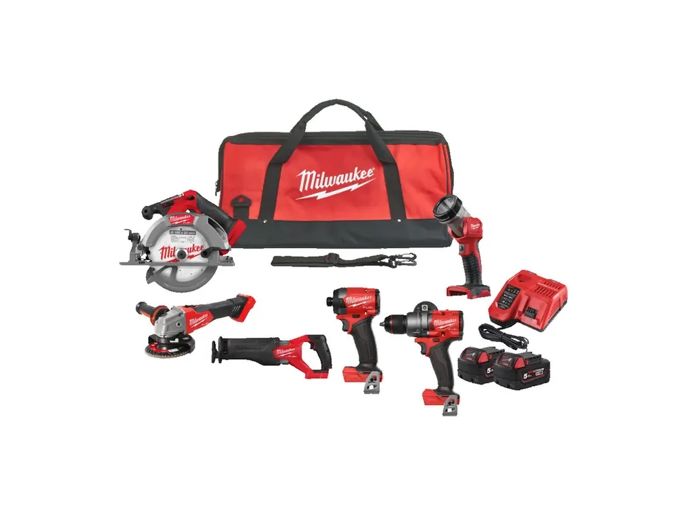 Vrácení Zdarma M18 FUEL™ Sada nářadí Milwaukee M18 FPP6G3-502B 4933498658