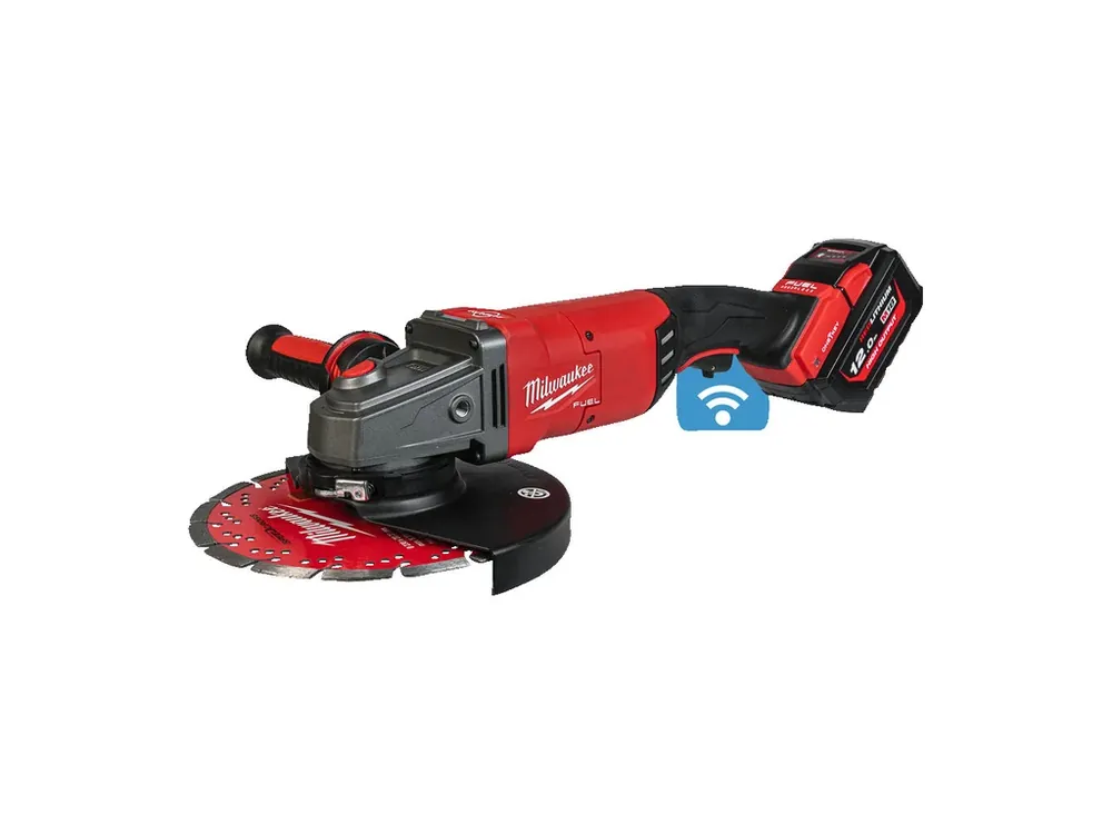 Nejlepší Cena M18 FUEL™ ONE-KEY™ 230 mm úhlová bruska s kolébkovým vypínačem Milwaukee M18 ONEFLAG230XPDB-122C